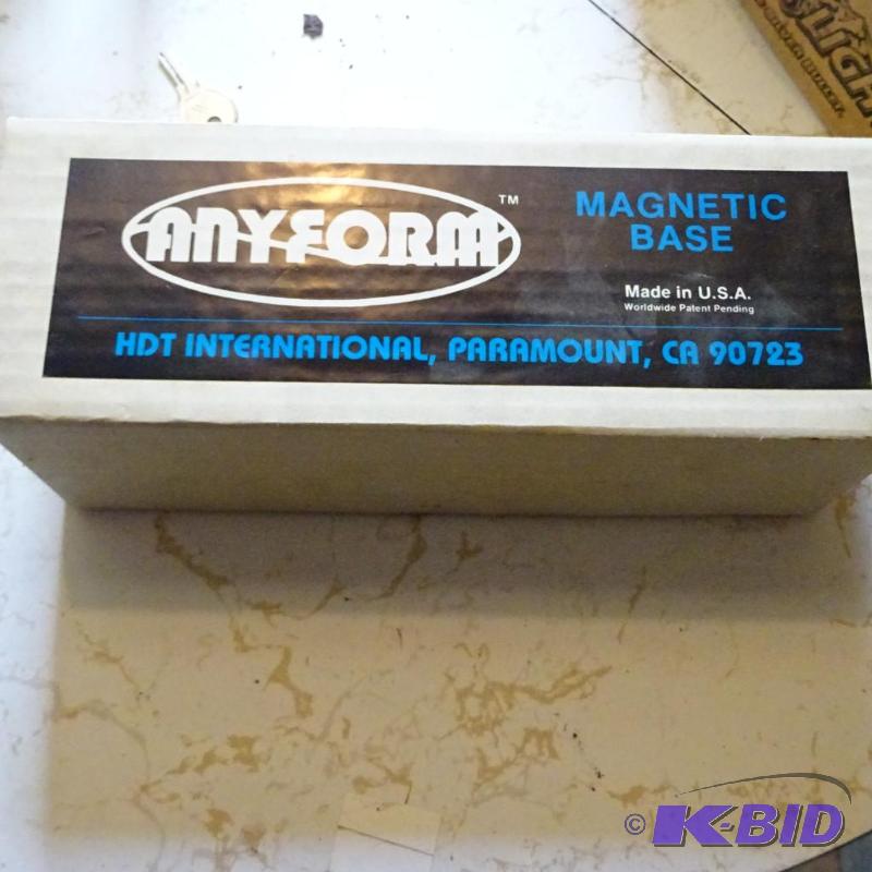 lot 238 image: Anyform Magnetic Dial Indicator Base...