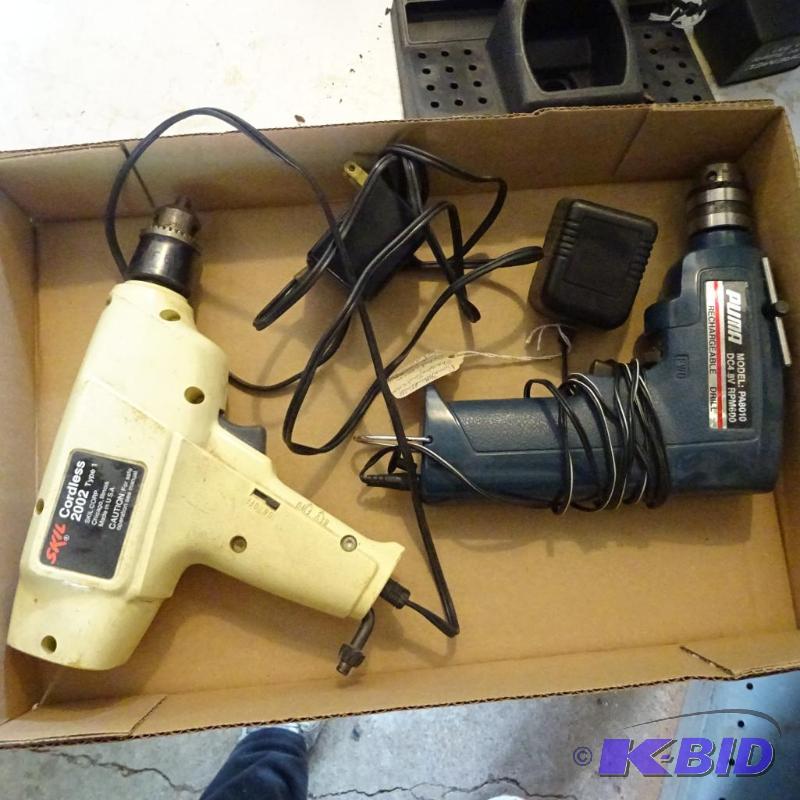 lot 250 image: Skill Cordless Drill. Puma Cordless Drill...