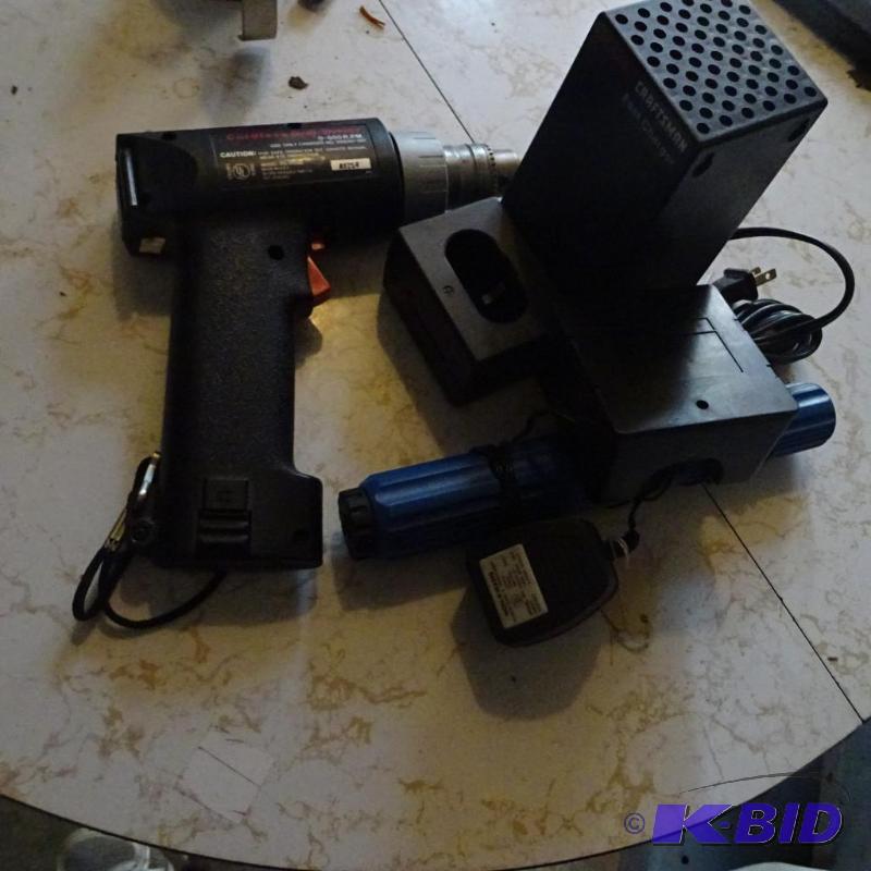 lot 258 image: Craftsman 38 Cordless Drill Driver Puma Cord...