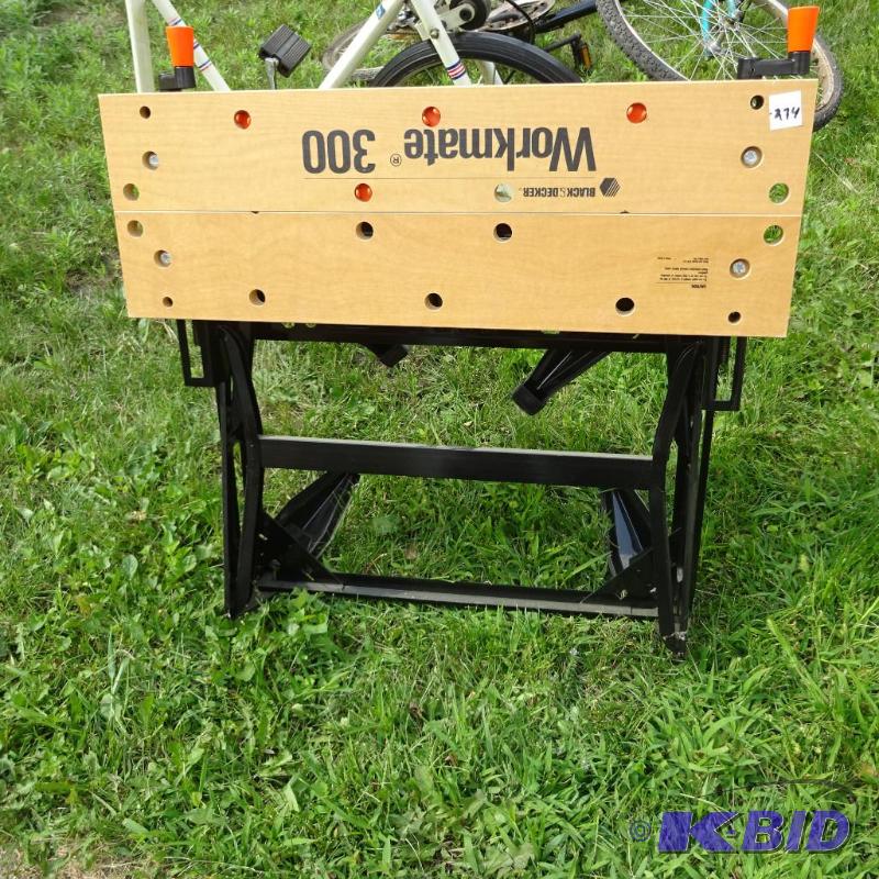 lot 274 image: Black and Decker Work mate 300...