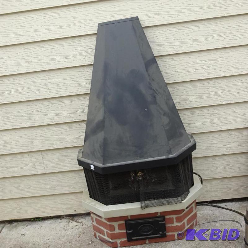 lot 278 image: Electric Fire Place. 220 volt...