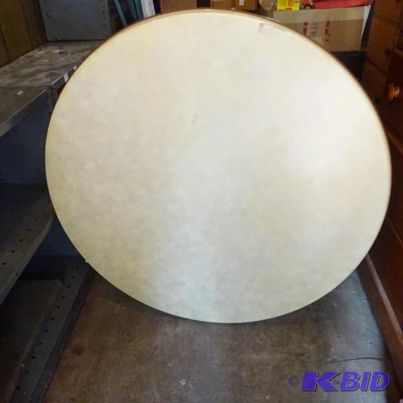 lot 30 image: 40" Round Folding Table...