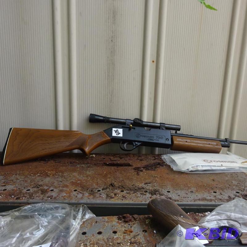 lot 308 image: Crossman 760 BB Gun with Scope...