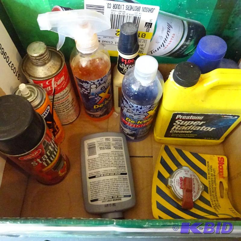 lot 33 image: misc Automotive Chemical...