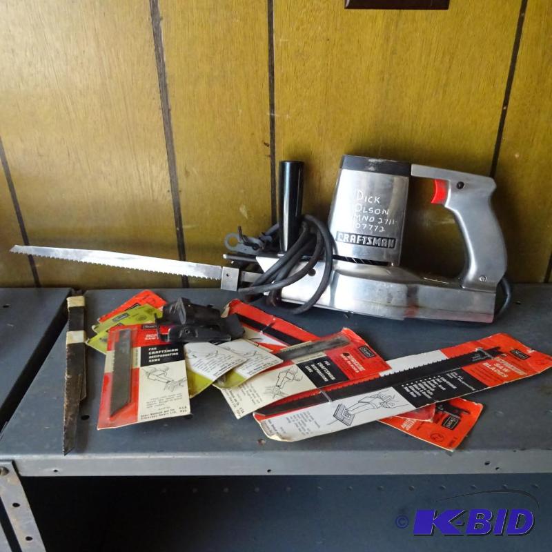 lot 56 image: Craftsman Reciprocating saw 1 14 Stroke Come...