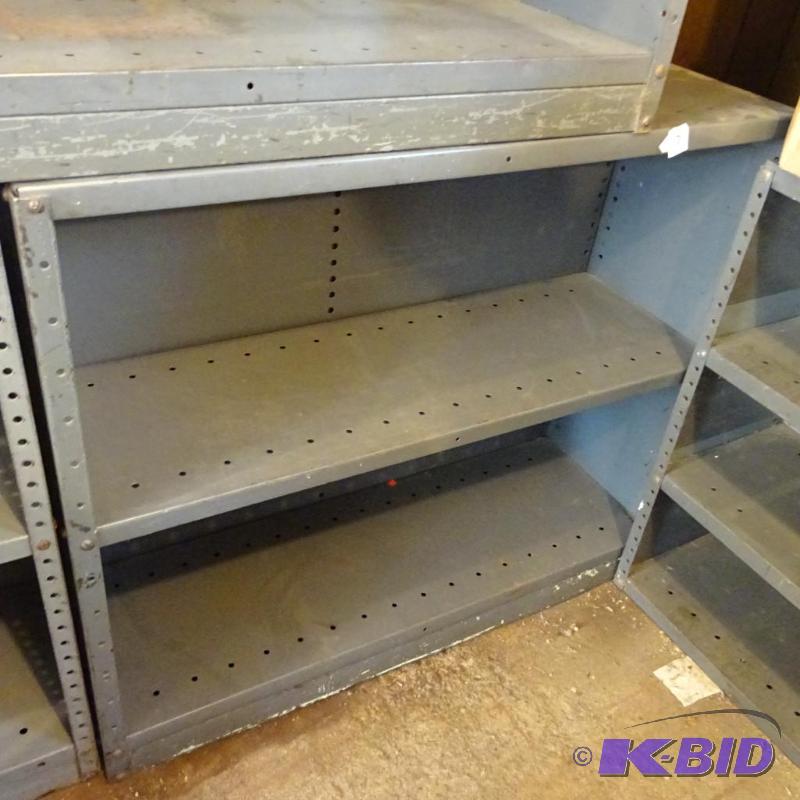 lot 7 image: 36x12x30 Metal Shelf...