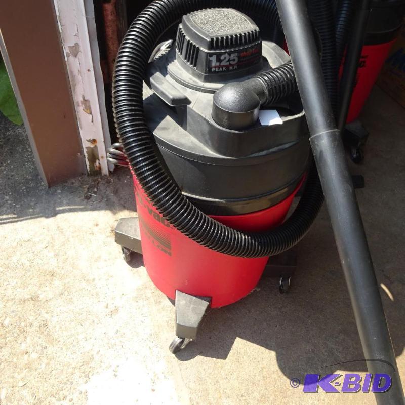 lot 75 image: 6 Gal. Shop Vac. Comes with Extra Attachments...