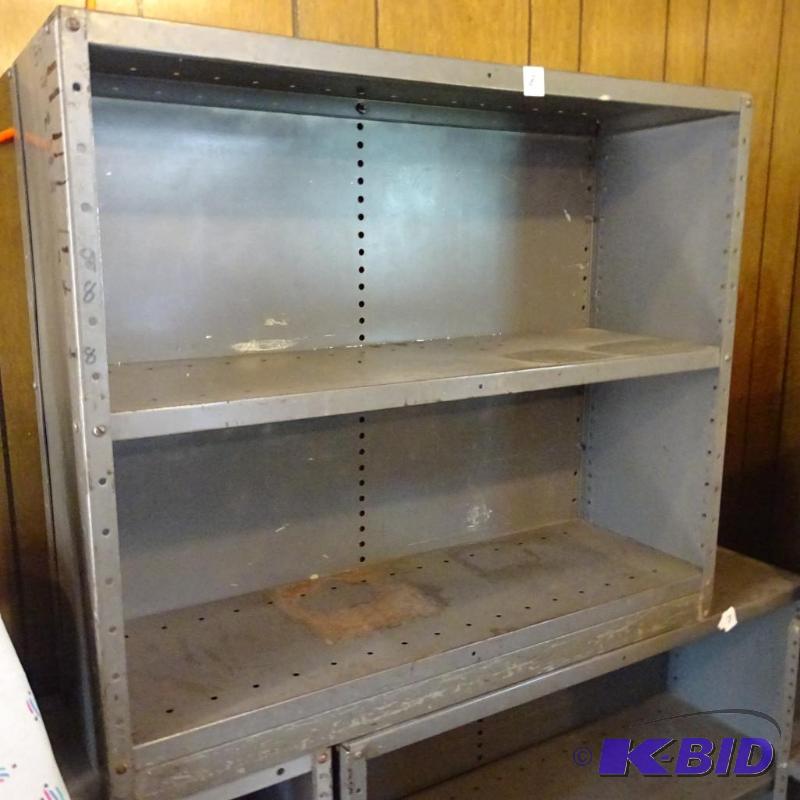 lot 8 image: 36x12x30 Metal Shelf...