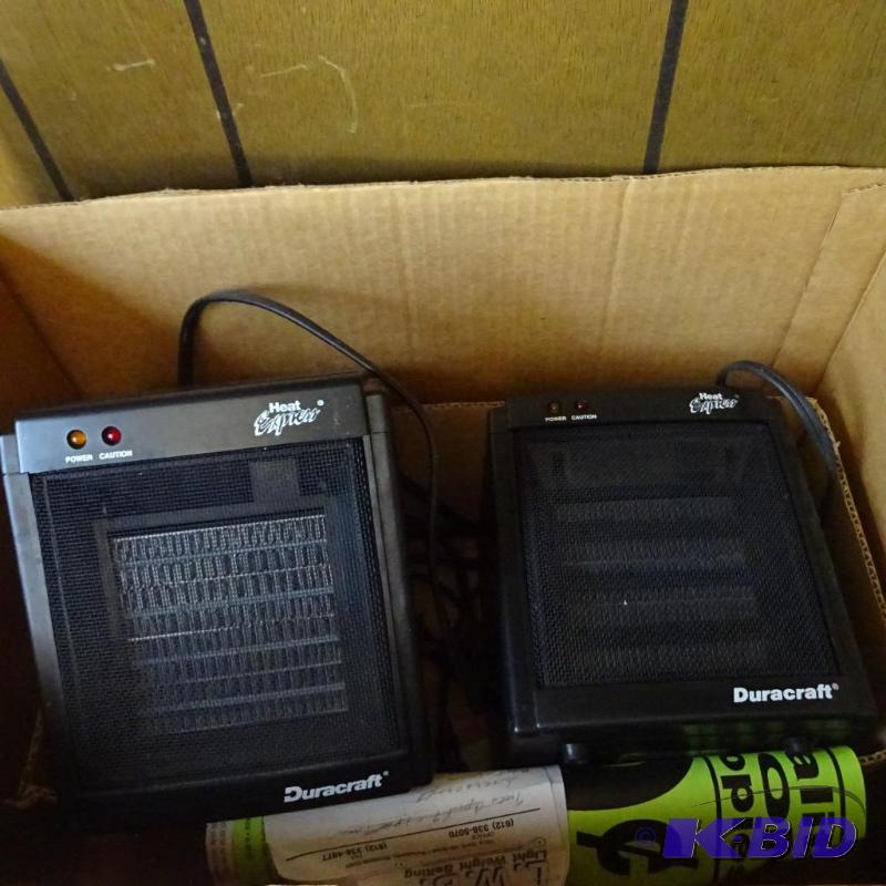 lot 89 image: 2 Dura Craft Heaters...