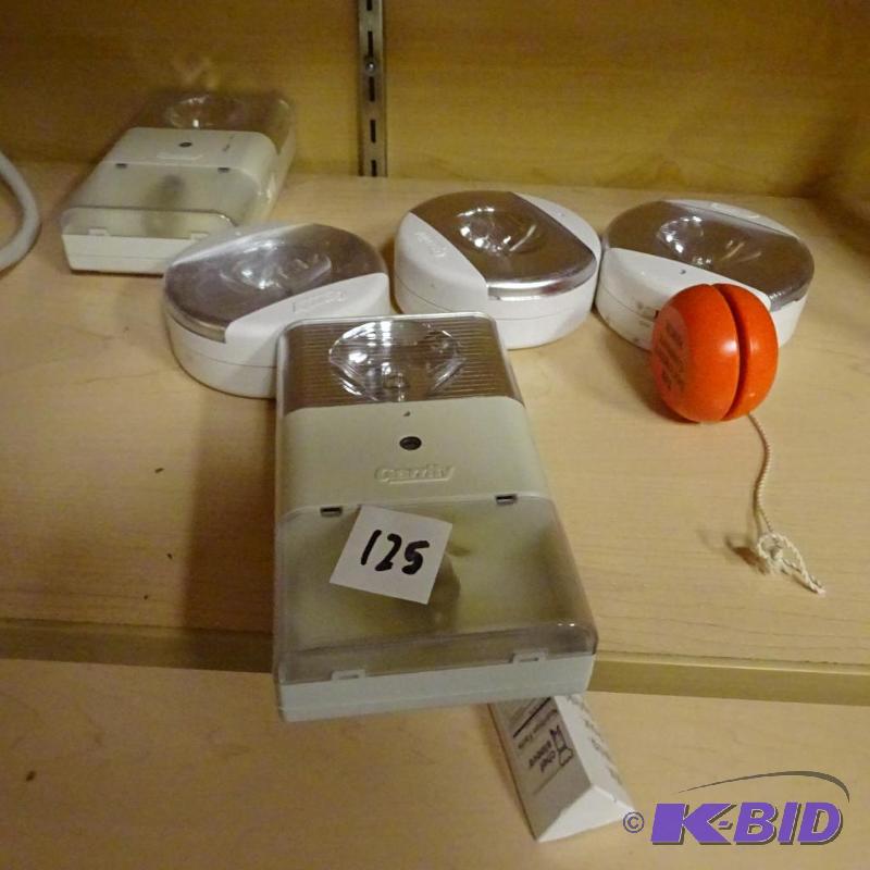 lot 125 image: Garritty emergency ights...