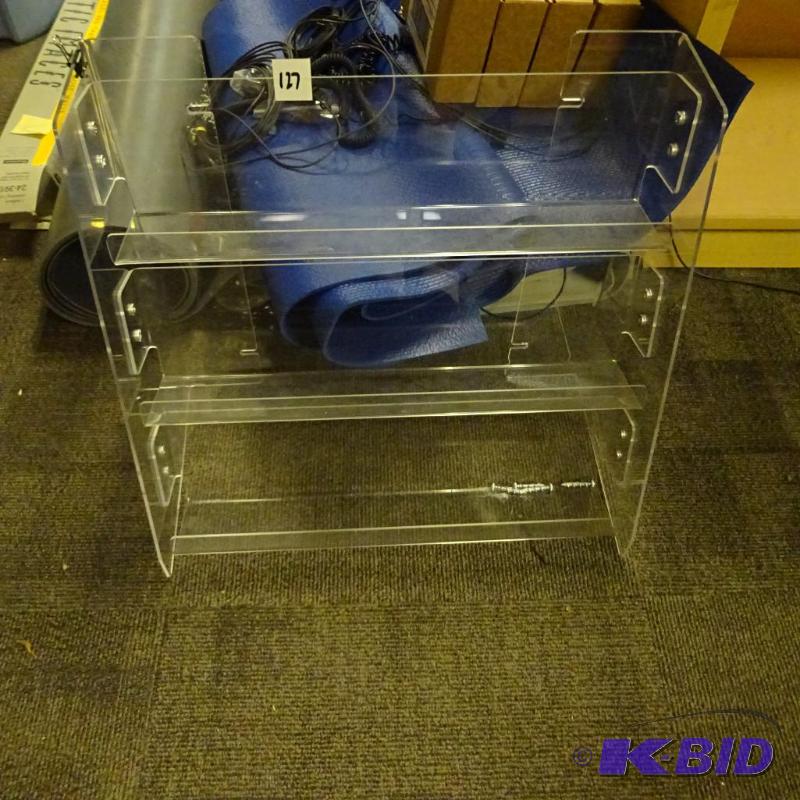 lot 127 image: Table top retail store display...