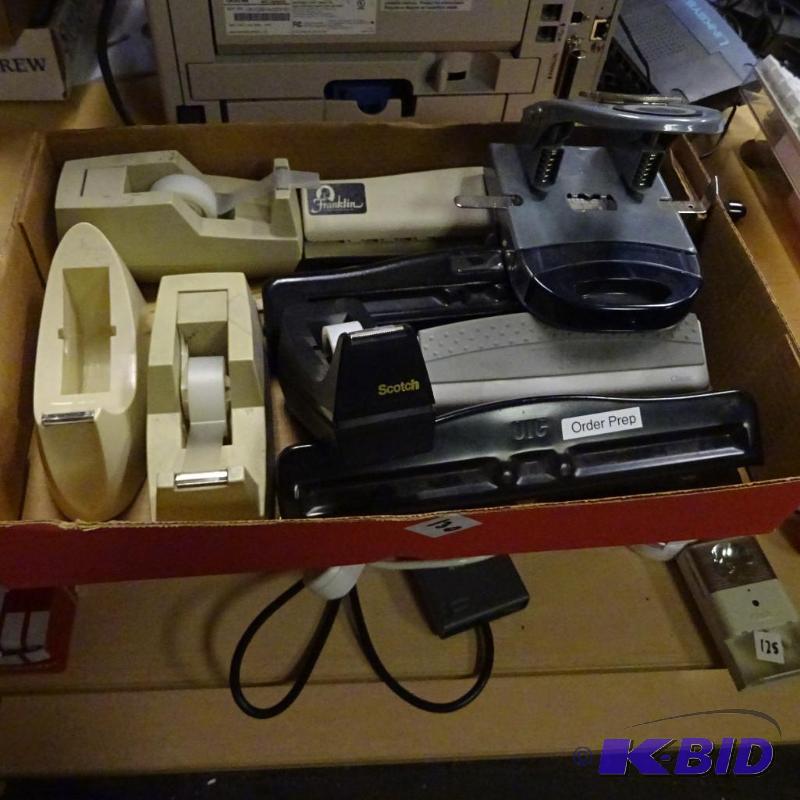 lot 130 image: Misc office supplies...