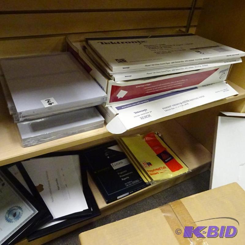 lot 146 image: Tektronix printing paper. All varieties and s...