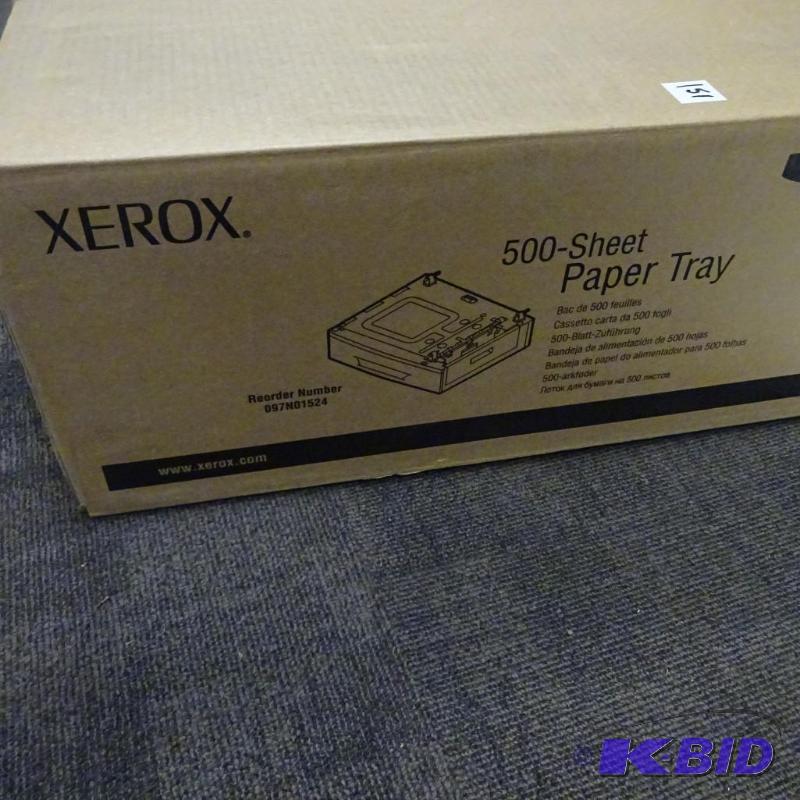 lot 151 image: Xerox 500 sheet paper tray....