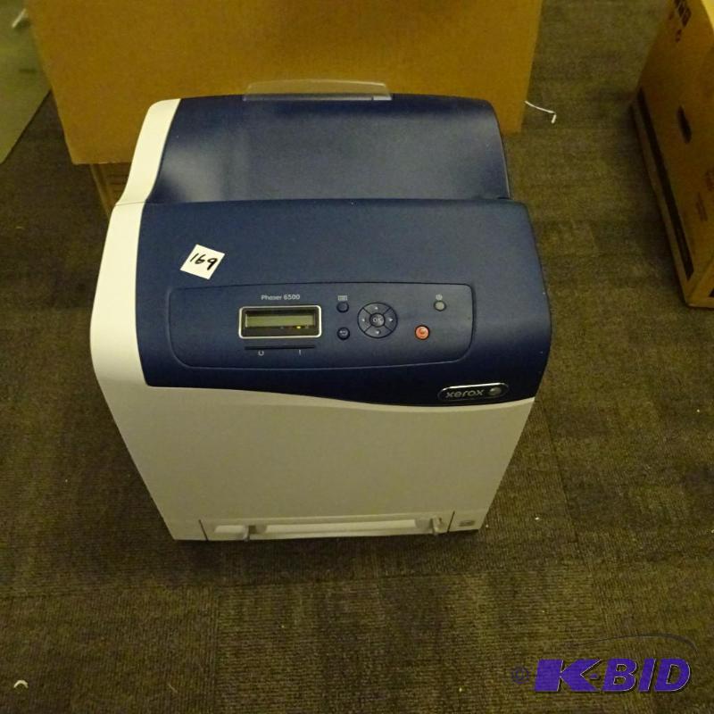 lot 169 image: Phaser 6500 printer. Works...