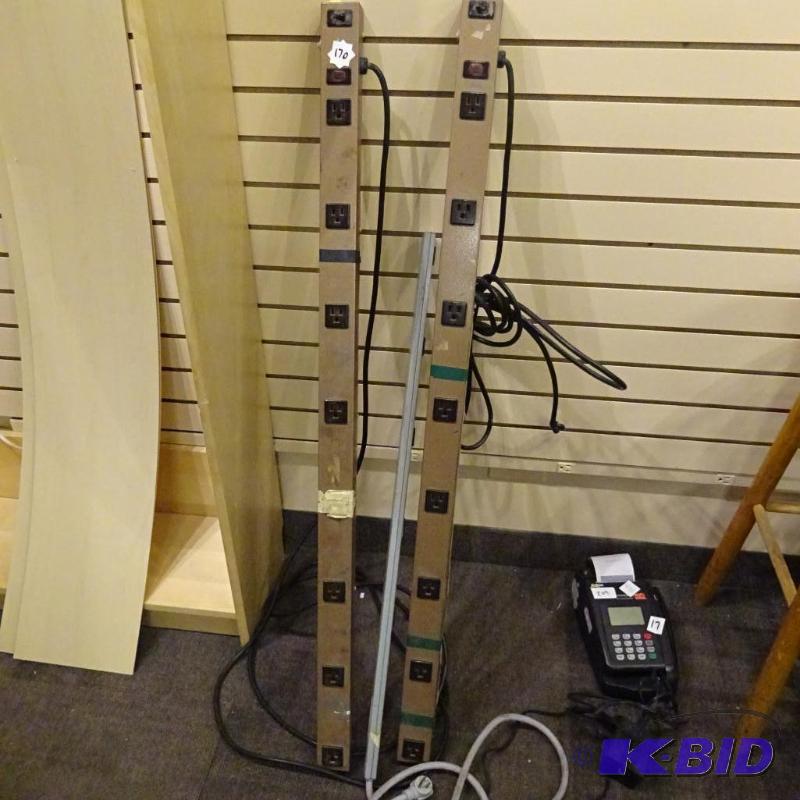 lot 170 image: 3 outlet strips...