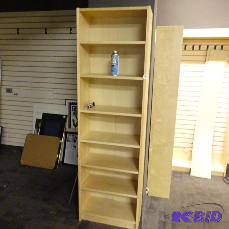 lot 172 image: Ikea shelf unit 22 x 11 x 72. Bring tools to ...