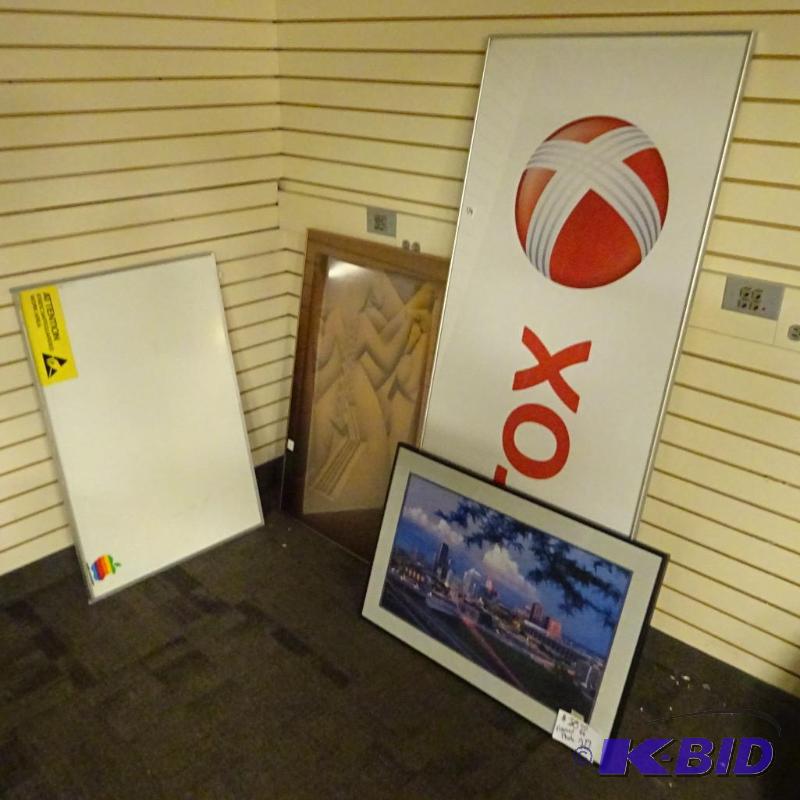 lot 174 image: 3 frames with pictures...