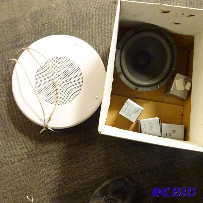 lot 177 image: 2 in ceiling speakers...
