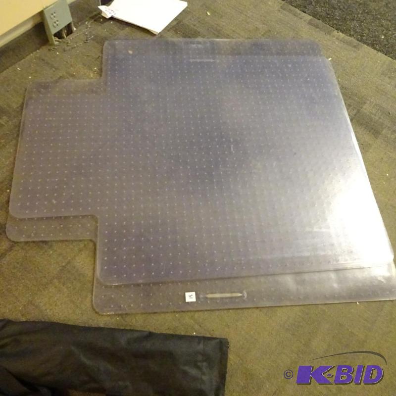 lot 31 image: 2 chair mats...