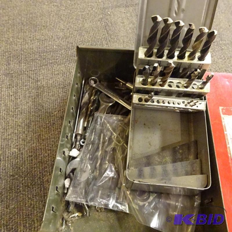 lot 37 image: Drill bits and wrenches...