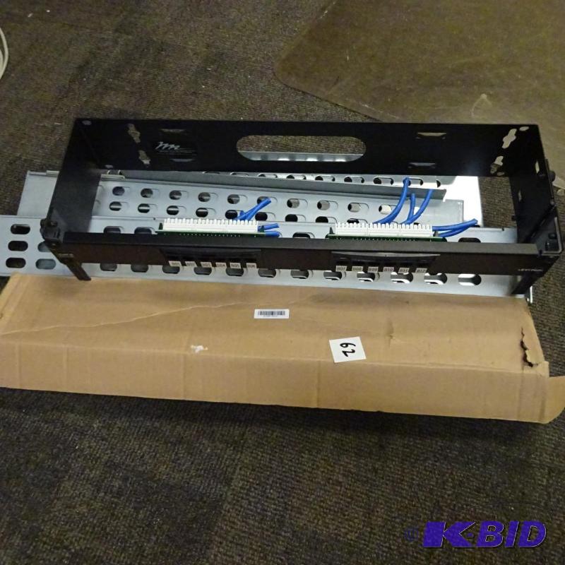 lot 62 image: Server rack rails...