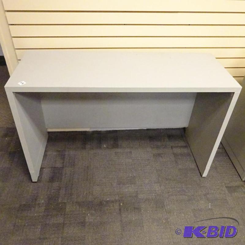 lot 68 image: Laminate task desk. 48 x 18 x 30...