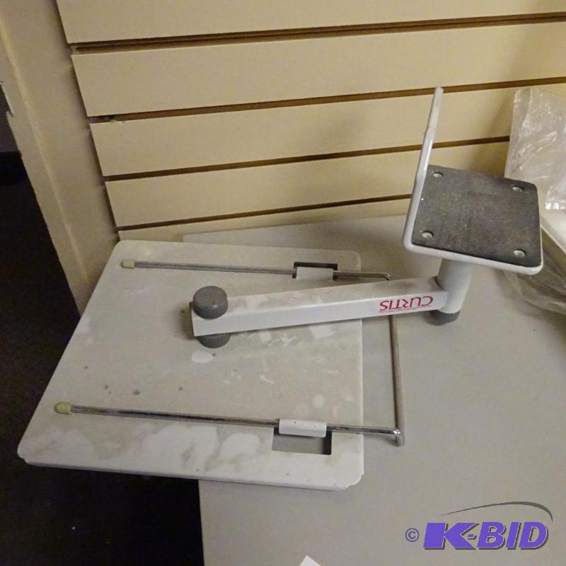 lot 72 image: Wall mount monitor stand....