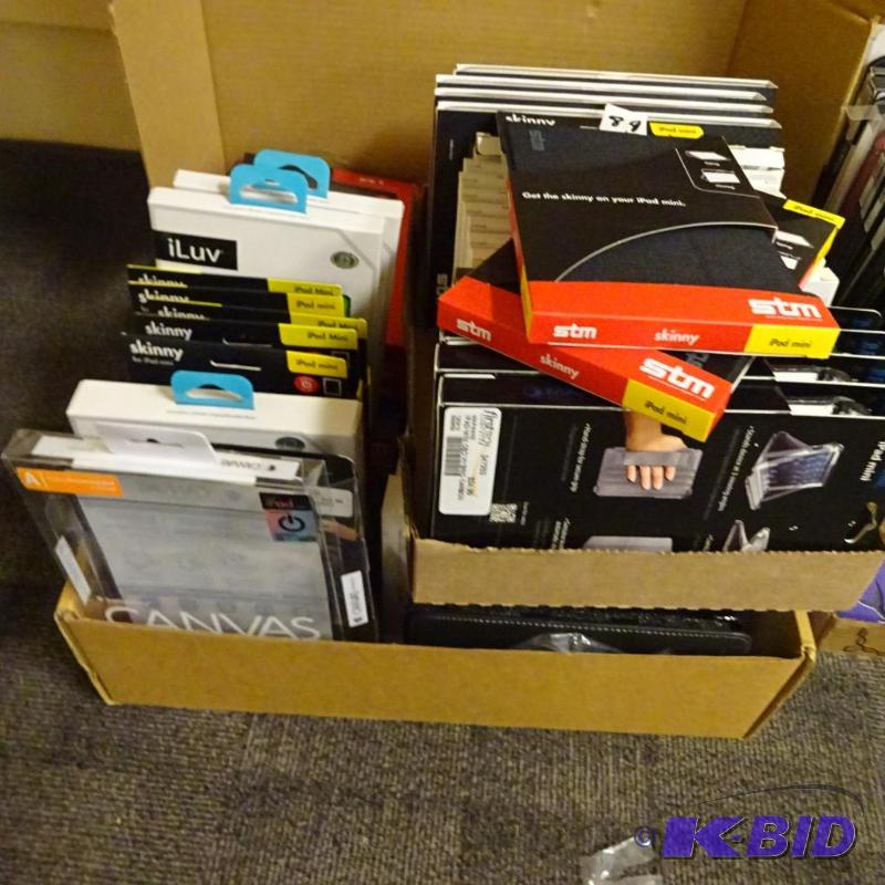 lot 89 image: I pad min cases...
