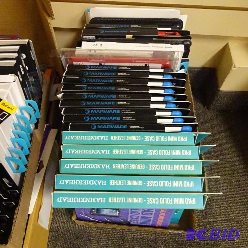 lot 90 image: I pad min cases...