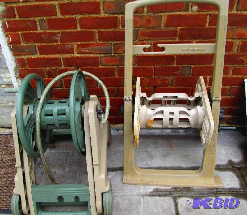 lot 107 image: Pair of hosemobiles on wheels...