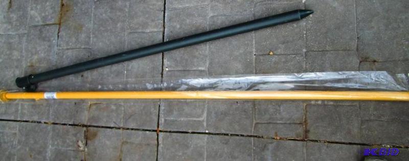 lot 113 image: standard flag pole...