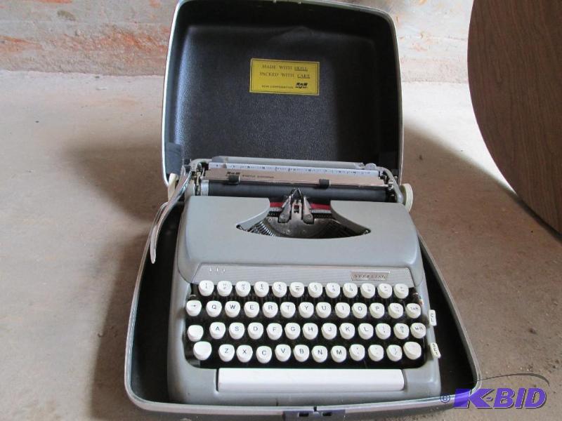 lot 12 image: Smith Corona typewriter...