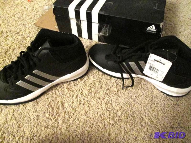 lot 141 image: Brand new never worn Adidas size 11.5 shoes...