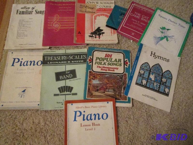 lot 151 image: Lot of piano music...
