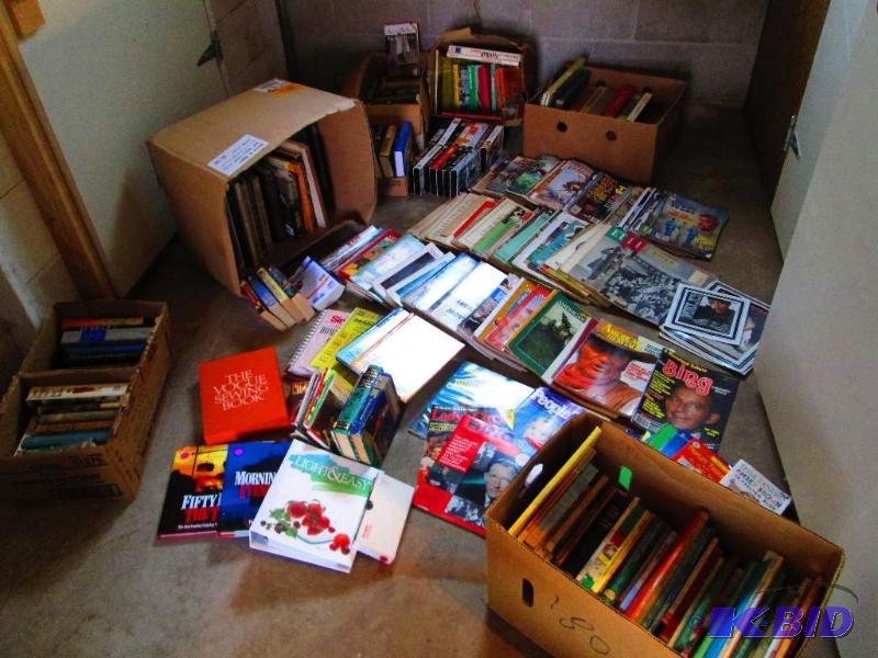 lot 168 image: Huge value lot of books, magazines, and more...