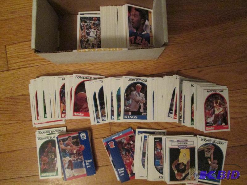 lot 308 image: Lot of assorted basket ball cards, lots of NB...