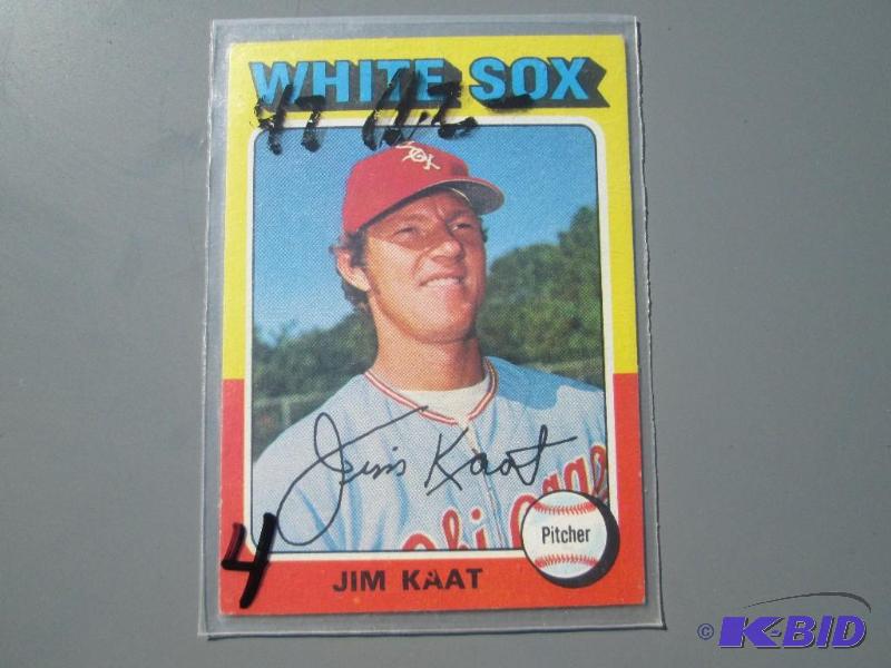 lot 311 image: 75 Topps Jim Katt...