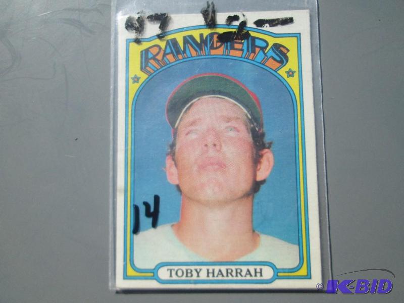 lot 317 image: 1972 Toby Harrah...