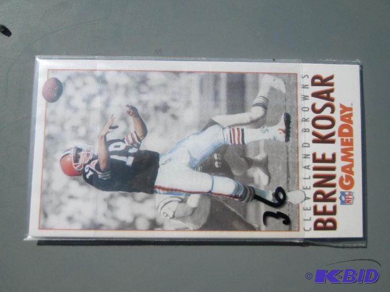 lot 334 image: NFL Gameday Bernie Kosar...