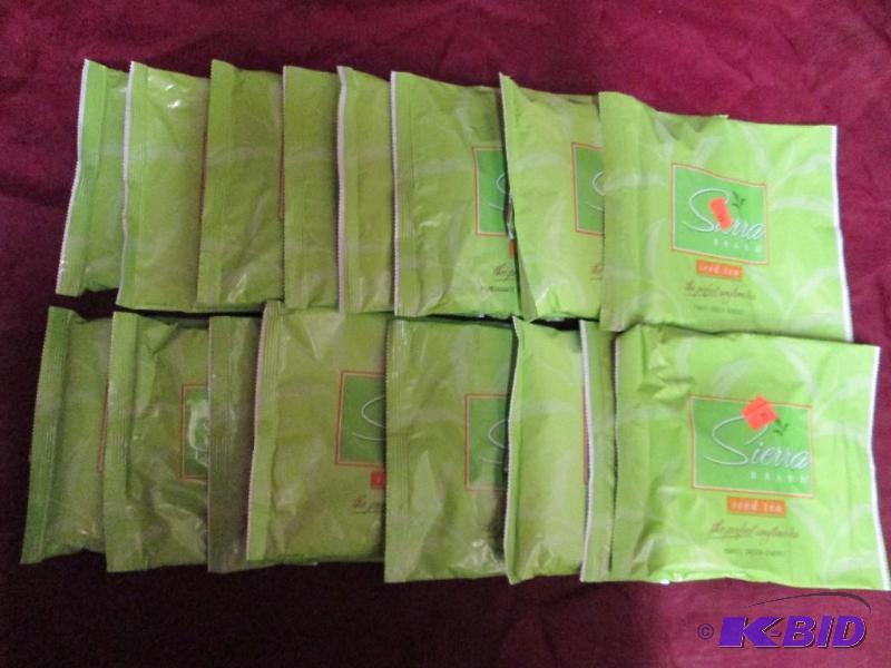 lot 380 image: Lot of 16 single brew packages of Sierra bran...