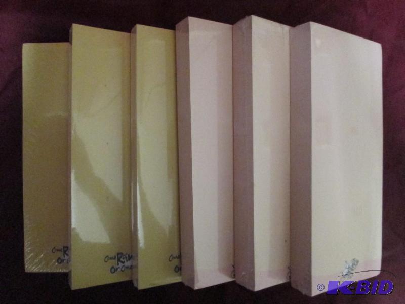 lot 388 image: Lot of 6 note pads with designs. Great for th...