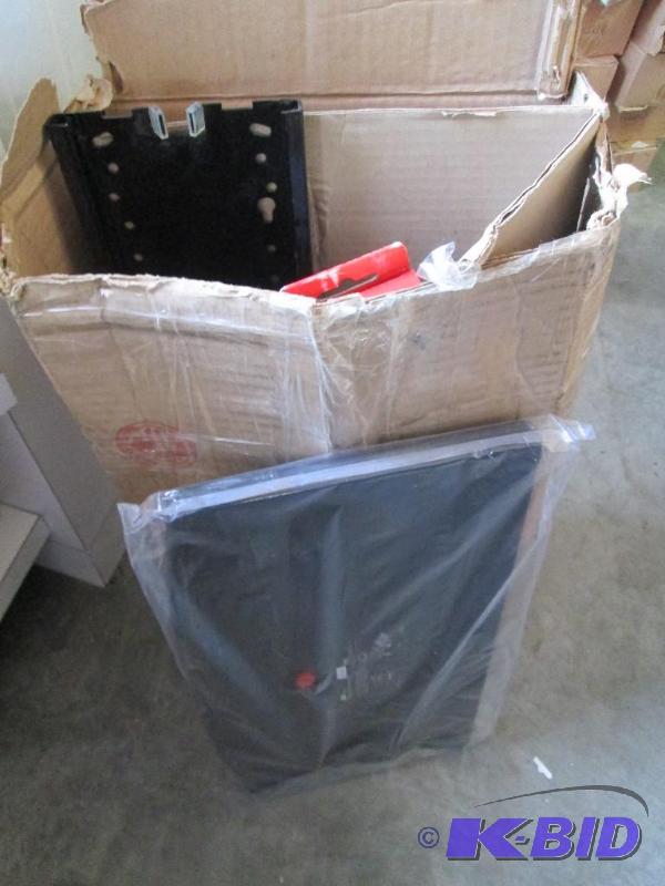 lot 407 image: Under desk keyboard drawer, new in box. May b...