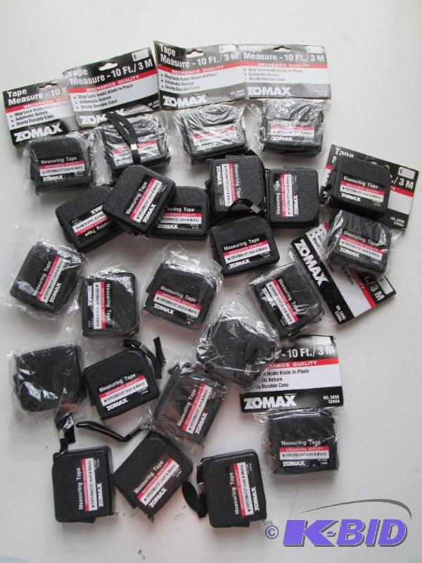 lot 42 image: Lot of approximately 25 new Zomax measuring t...