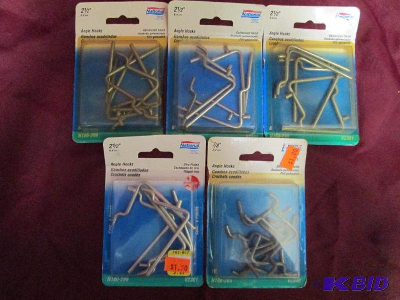 lot 437 image: Lot of 5 new packages of National brand 2 inc...