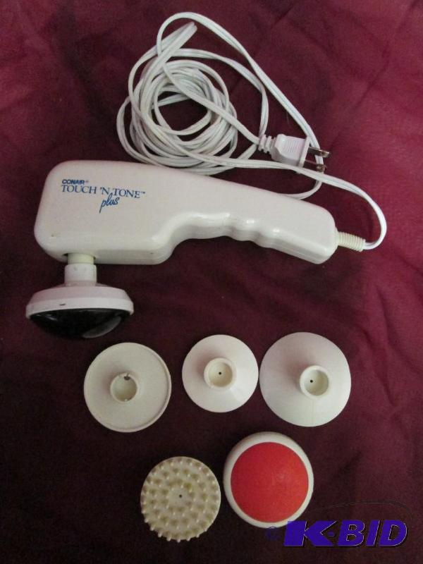 lot 448 image: Conair Touch n Tone massager....