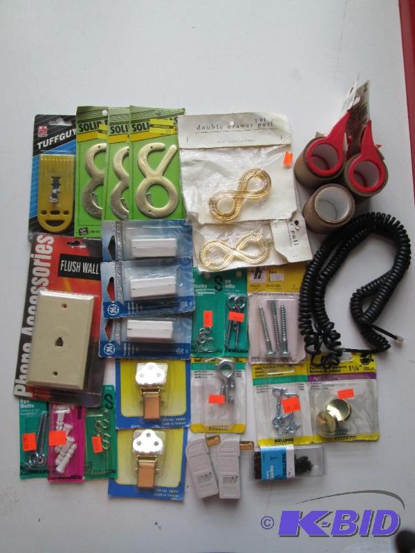 lot 47 image: Lot of household hardware items, all new in u...