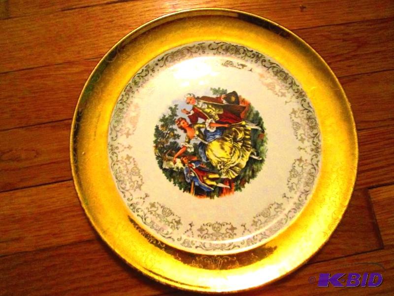 lot 78 image: Sabin 22K crest  o  gold plate...