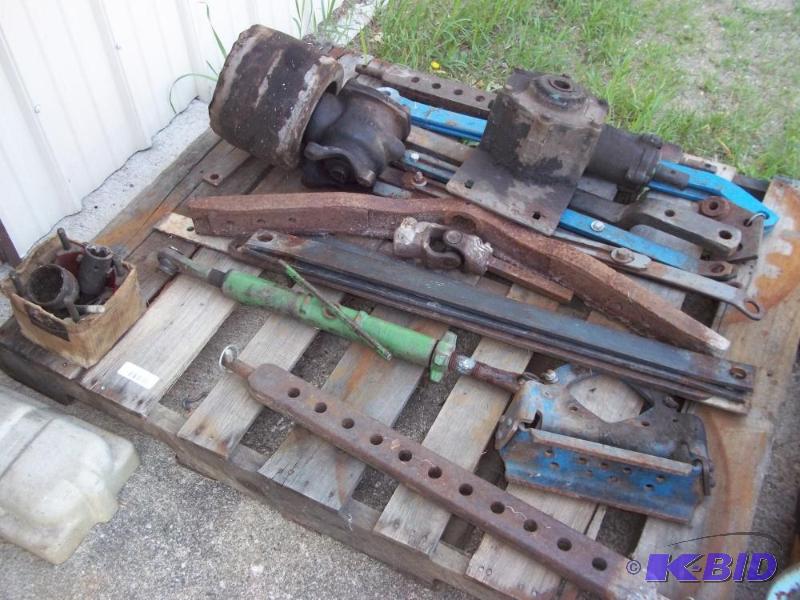 lot 11 image: Pallet of Tractor Parts