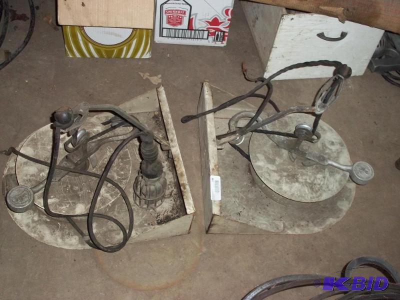 lot 144 image: Vintage Trouble light cord reels